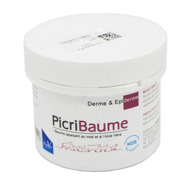 PICRI BAUME Pot 150 ml - Baume Cicatrisant à l' Acide Picrique, à l' Aloe Vera, au Miel et à la Cire