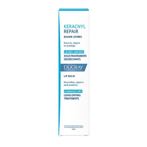 KERACNYL REPAIR Baume Lèvres 15ml - Lèvres Abîmées sous Traitements Desséchants