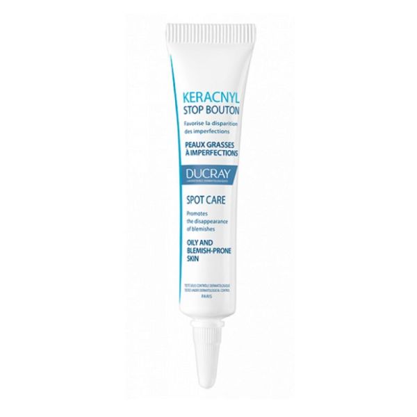 KERACNYL Stop Bouton Visage 10ml - Peaux Grasses à Imperfections