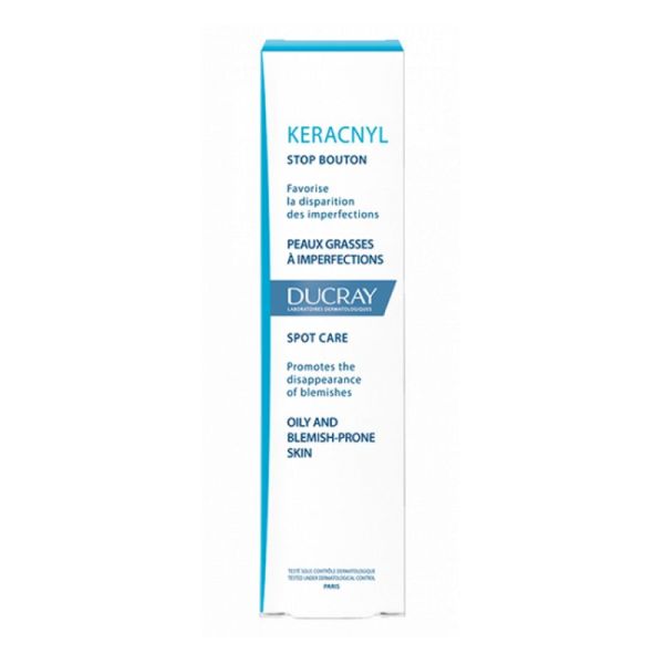 KERACNYL Stop Bouton Visage 10ml - Peaux Grasses à Imperfections