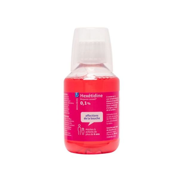 Hexetidine Biogaran conseil® 0,1% bain de bouche - Flacon 200 ml