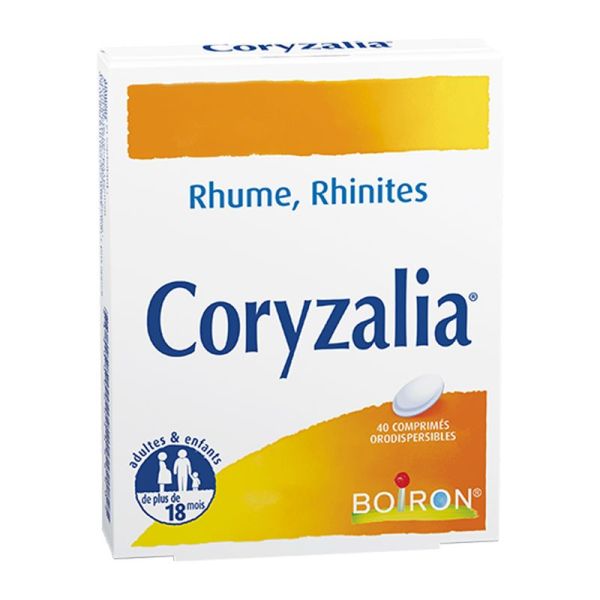 Coryzalia, 40 comprimés orodispersibles - Boiron