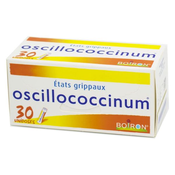 OSCILLOCOCCINUM Grand modèle: boîte de 30 tubes-doses BOIRON
