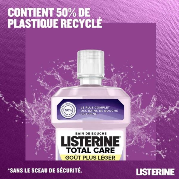 LISTERINE Total Care Goût Plus Léger 500ml - 3574661634999