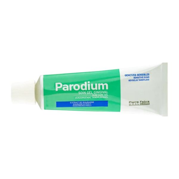 PARODIUM Soin Gel Gingival Antiseptique 50ml - Gencives Sensibles - Extrait de Rhubarbe