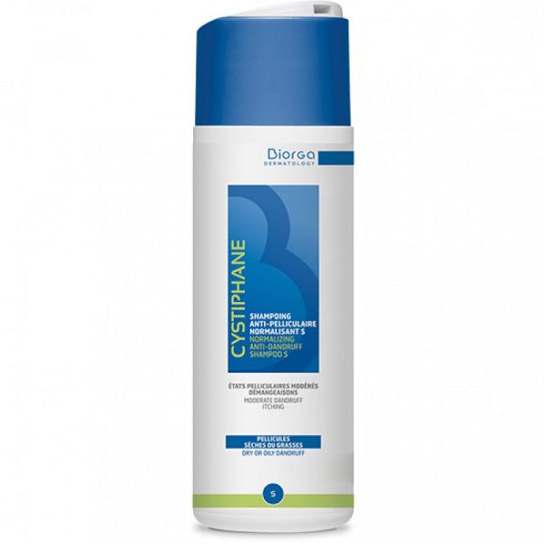 CYSTIPHANE Shampooing Anti-Pelliculaire Normalisant S 200ml - Pellicules Modérées, Sèches ou Grasses