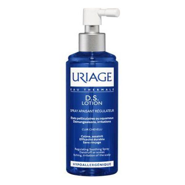 URIAGE DS Hair Lotion 100ml - Spray Apaisant Régulateur sans Rinçage - Cuir Chevelu
