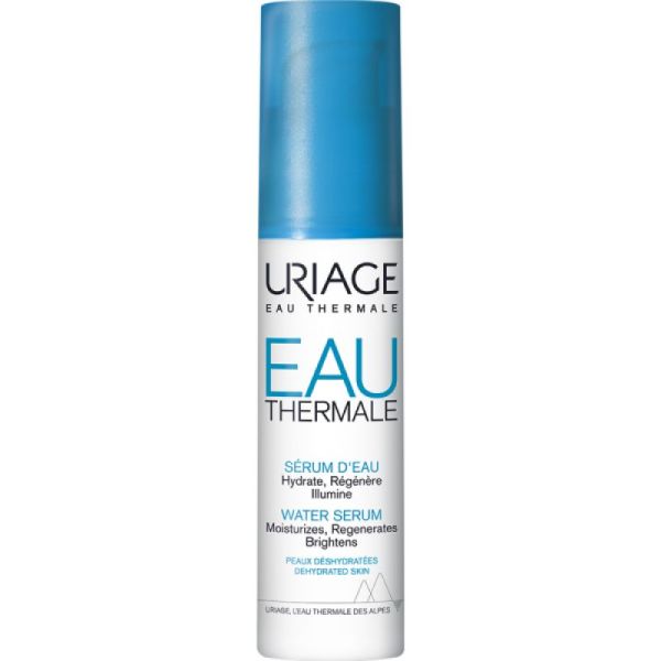 URIAGE Eau Thermale Sérum d' Eau 30ml - Booster d' Hydratation Visage - Peaux Déshydratées