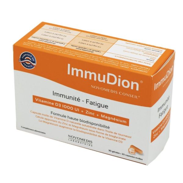 Complément Alimentaire Cetebe Défense Plus - Vitamine C, D3 & Zinc - 30 Gélules - Neuf
