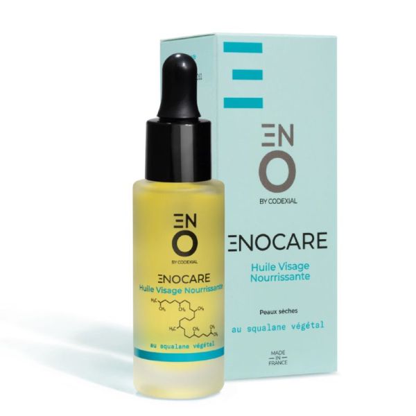 ENOCARE HUILE VISAGE NOURRISSANTE 20ml - Peaux Sèches - Visage, Contour des Yeux, Cou, Décolleté