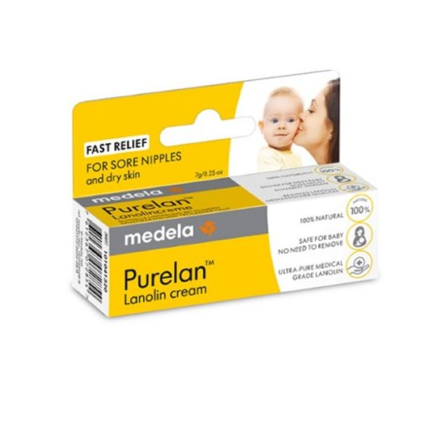 PURELAN 100 Crème à la Lanoline 37g - Soin et Protection des Mamelons Sensibles ou Secs