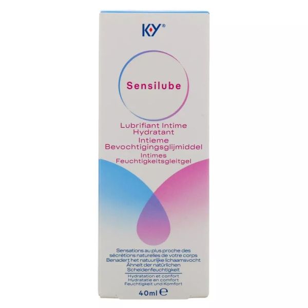 DUREX SENSILUBE KY 40ml - Fluide Lubrifiant Intime - Sécheresse Vaginale