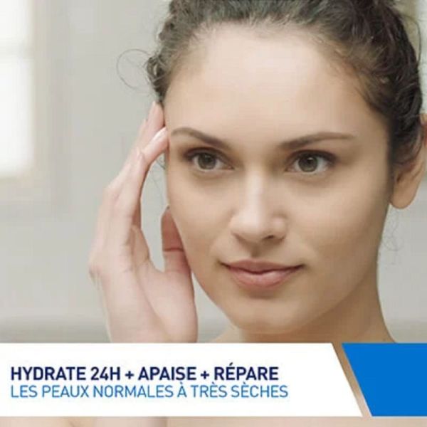 CERAVE Crème Hydratante Visage 52g - Peaux Normales à Sèches