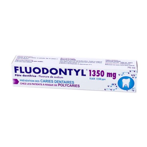 Fluodontyl 1350 mg, pâte dentifrice - Tube 75 ml
