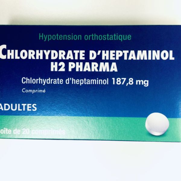 Chlorhydrate d'heptaminol Arrow 187,8 mg - 20 comprimés
