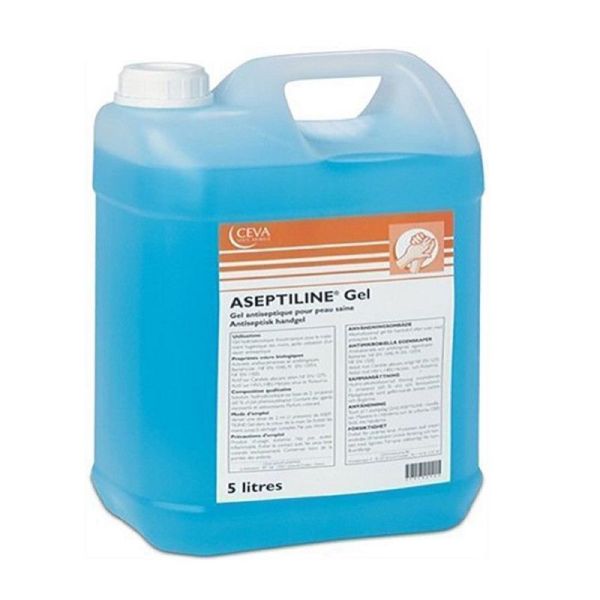 ASEPTILINE 5 Litres - Gel Hydroalcoolique Thixotropique