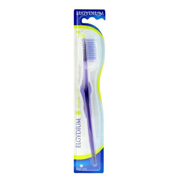 ELGYDIUM Brosse à Dents Vitale colour Souple - 1 Unité Pierre FABRE ORAL CARE