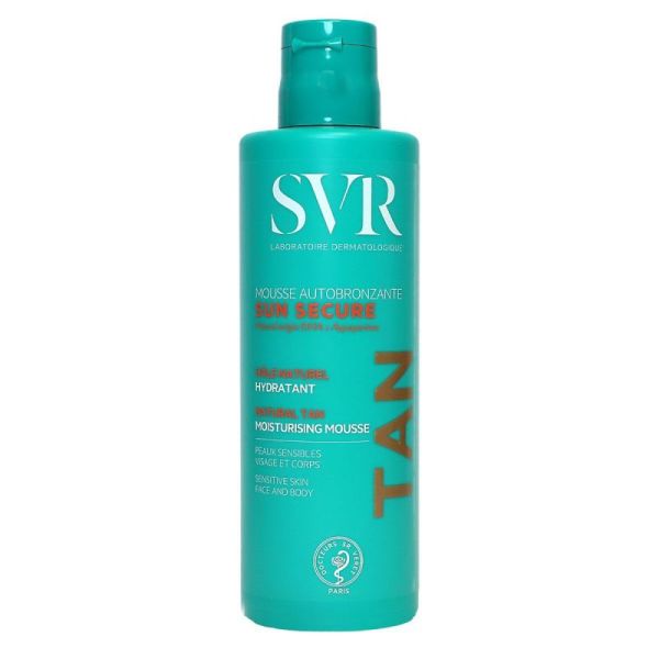 SVR Sun Secure mousse autobronzante peau sensible 150ml