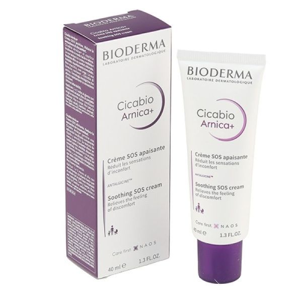 BIODERMA Cicabio Arnica+ Crème Calmante à l' Antalgicine - Bleus, Coups, Bosses - T/40ml