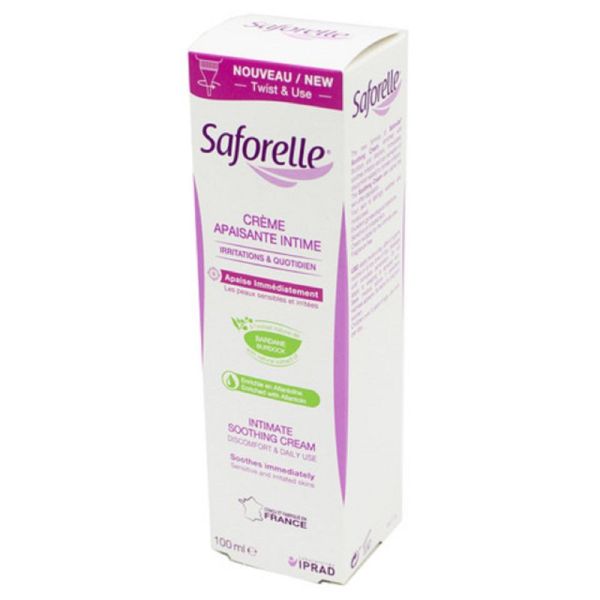 Saforelle Crème Apaisante Intime, 100 ml