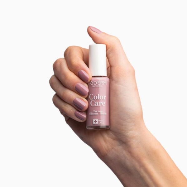 PODERM PROFESSIONAL Color Care Parme 8ml - Vernis à Ongles Tea Tree