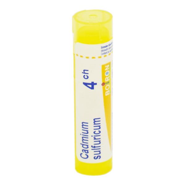 Cadmium sulfuricum tube-granules, 4CH à 15 CH