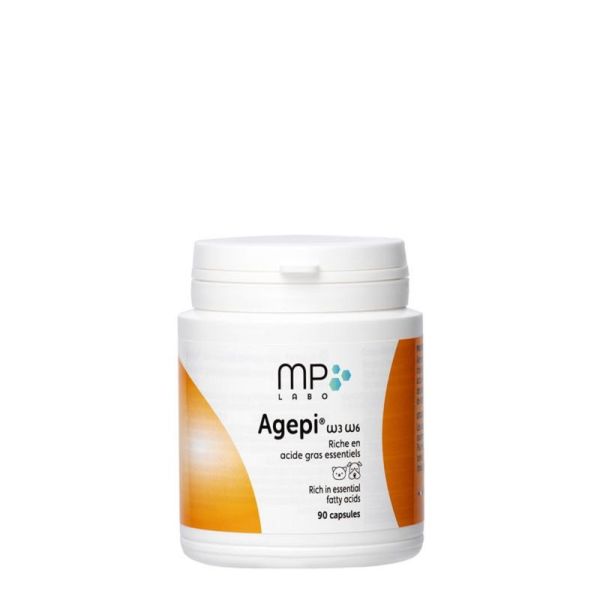 AGEPI OMEGA 3 et 6 90 Capsules - Beauté du Pelage et du Poil