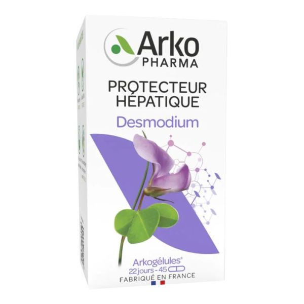 ARKOGELULES Desmodium - Bte/45 - Protecteur Hépatique