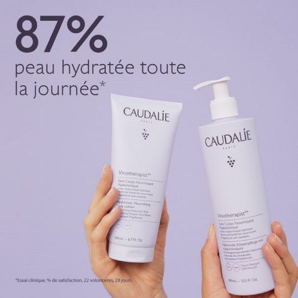 CAUDALIE VINOTHERAPIST Soin Corps Nourrissant Hyaluronique 400ml - Peau Normale à Sèche