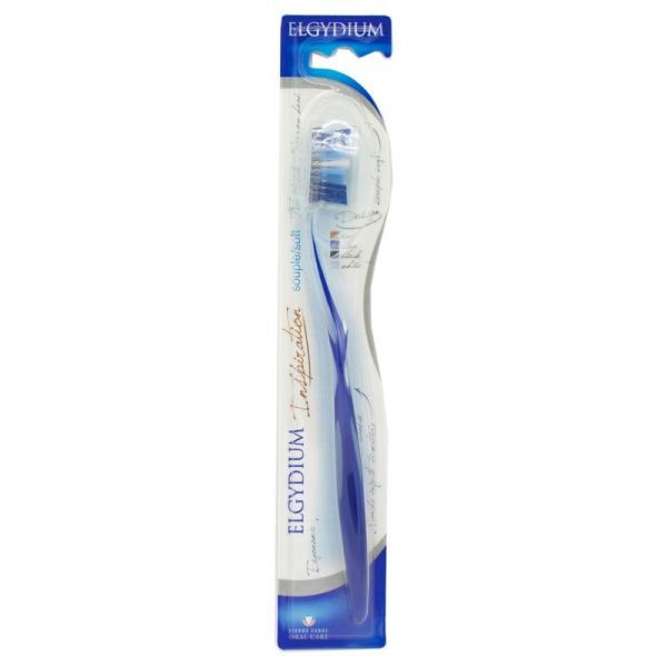 ELGYDIUM INSPIRATION Brosse à Dents Souple - Hygiène Bucco Dentaire - 1 Unité