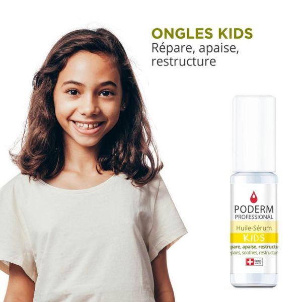 PODERM PROFESSIONAL Huile Sérum KIDS 8ml - Ongles Abîmés, Fragilisés