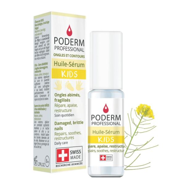 PODERM PROFESSIONAL Huile Sérum KIDS 8ml - Ongles Abîmés, Fragilisés