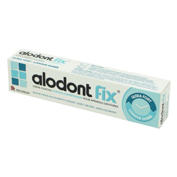 ALODONT FIX 50g - Crème Fixative Hypoallergénique pour Appareils Dentaires