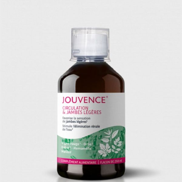 JOUVENCE Flacon 250ml - Circulation Sanguine et Jambes Légères