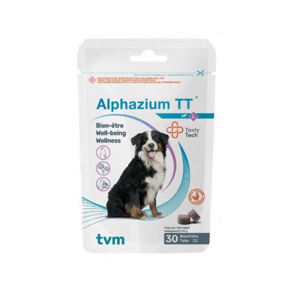 ALPHAZIUM TT L Chien de 20 à 40kg - 30 Bouchées