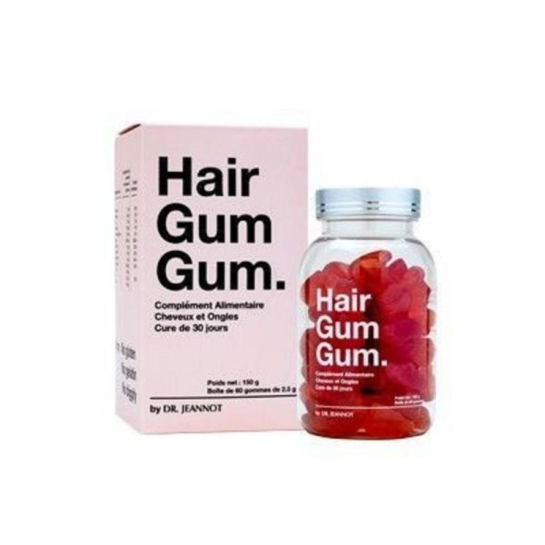 HAIR GUM GUM By Mr Jeannot 60 Gommes de 2.5g - Cheveux et Ongles