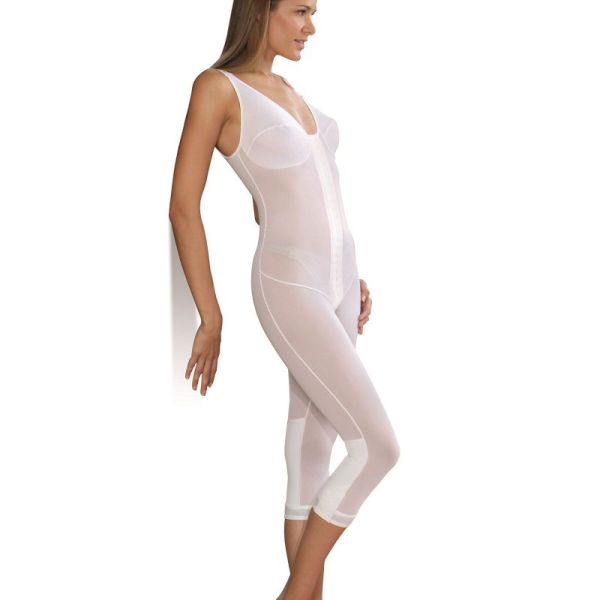 COMBINE LONG FEMME CLASSIQUE - Sous Vêtement Post Opératoire après une Liposuccion