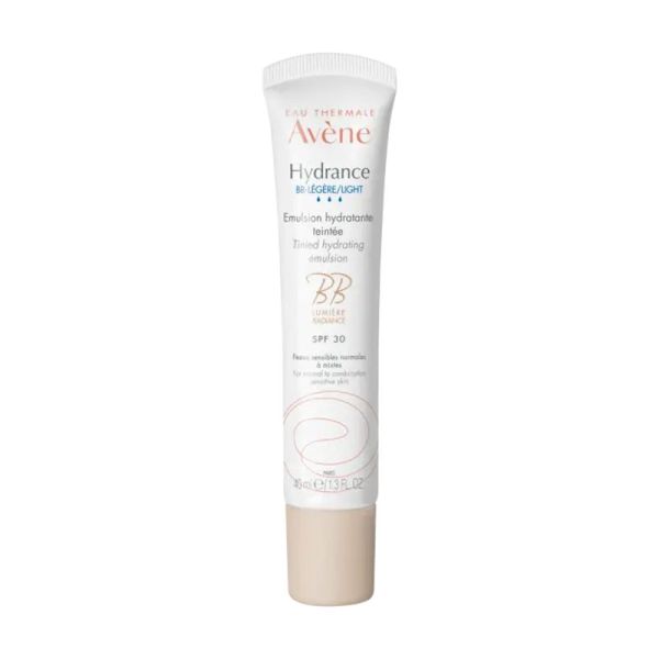 AVENE HYDRANCE BB Légère - Emulsion Hydratante Teintée SPF30 40ml, Peaux Sensibles Normales à Mixtes