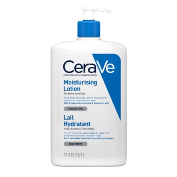 CERAVE Lait Hydratant 236ml - Corps et Visage - Peaux Sèches à très Sèches