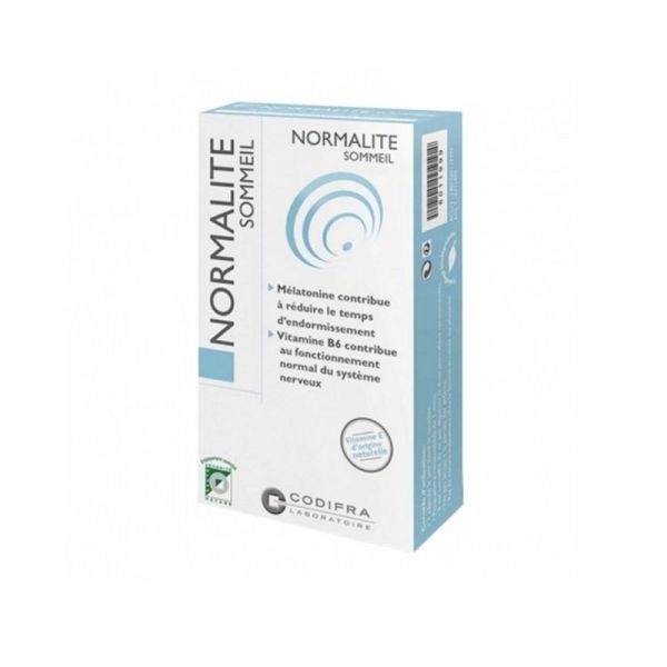 NORMALITE Sommeil - Complément Alimentaire Endormissement, Système Nerveux - Bte/30 Capsules