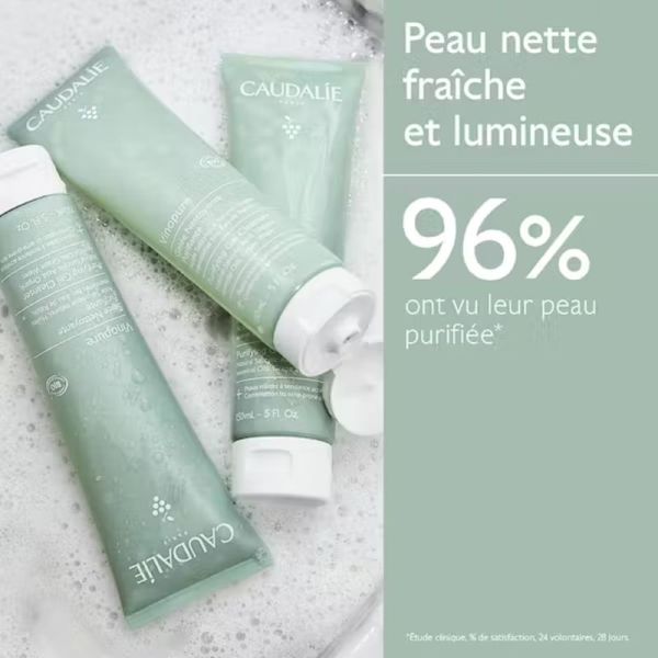 VINOPURE BIO Gelée Nettoyante Purifiante 150ml - Peaux Mixtes à Tendance Acnéique