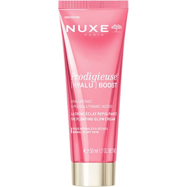 NUXE - Prodigieuse [ HYALU] BOOST - La créme éclat repulpante - Hyaluronic - Polyglutamic Acids - TUBE/50ML