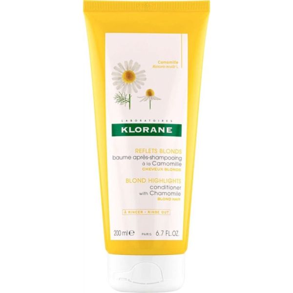 Klorane Baume après-shampooing éclaircissant Camomille 200ml - 3282770149319