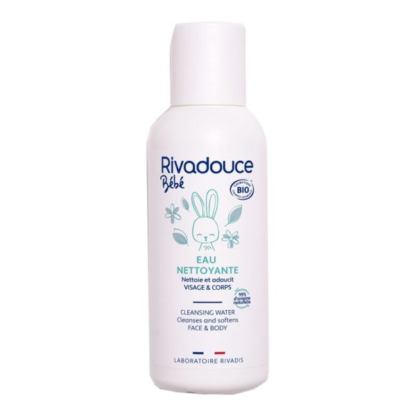 RIVADOUCE BEBE BIO Eau Nettoyante 75ml - Visage, Corps, Siège