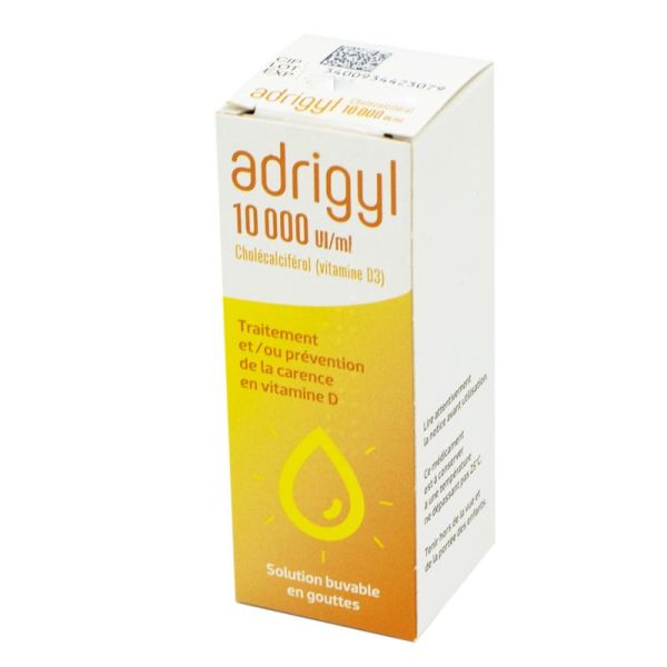 Adrigyl  Solution buvable  10 000 UI/ml - Flacon 10 ml