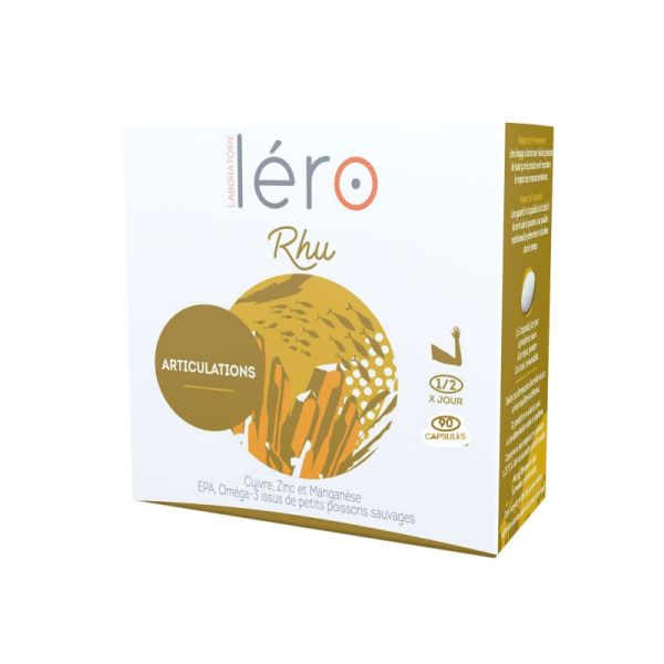 LERO RHU Articulations Bte/90 - Complément Alimentaire Contribuant au Confort Articulaire, à la Soup