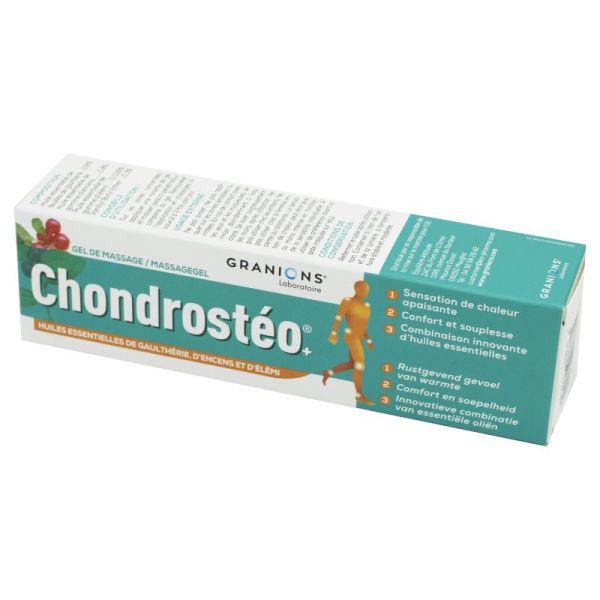 CHONDROSTEO Gel de Massage - Confort et Souplesse Articulaire - Adultes - T/100ml