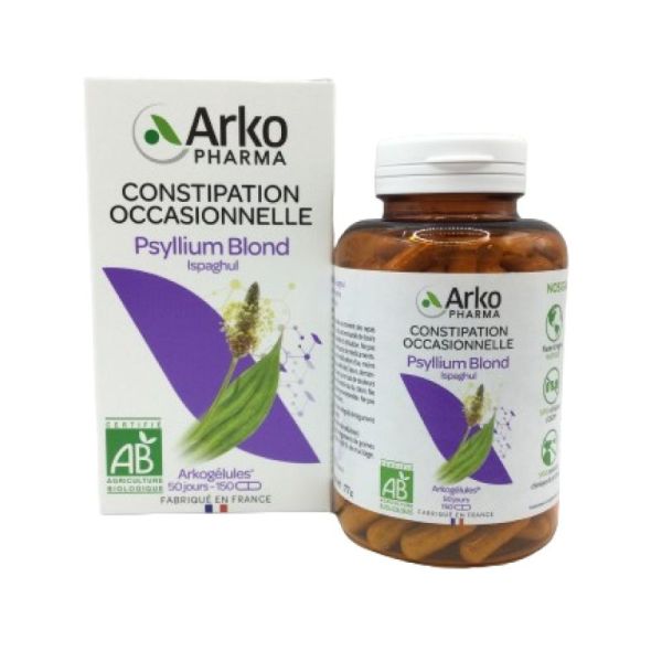 ARKOGELULES BIO Ispaghul Mucivital 1290 mg de Téguments - Bte/150 - Transit Intestinal
