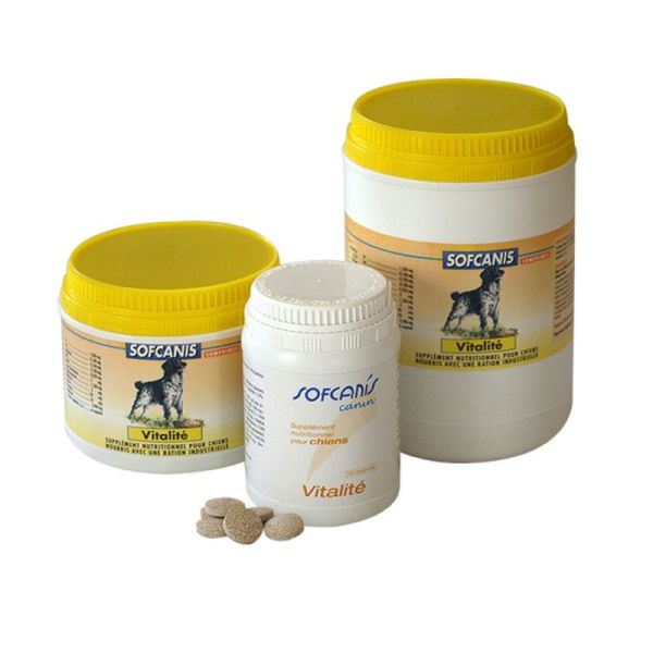 SOFCANIS CANIN Vitalité 250 Comprimés - Croissance, Gestation, Lactation, Forme, Age Avancé