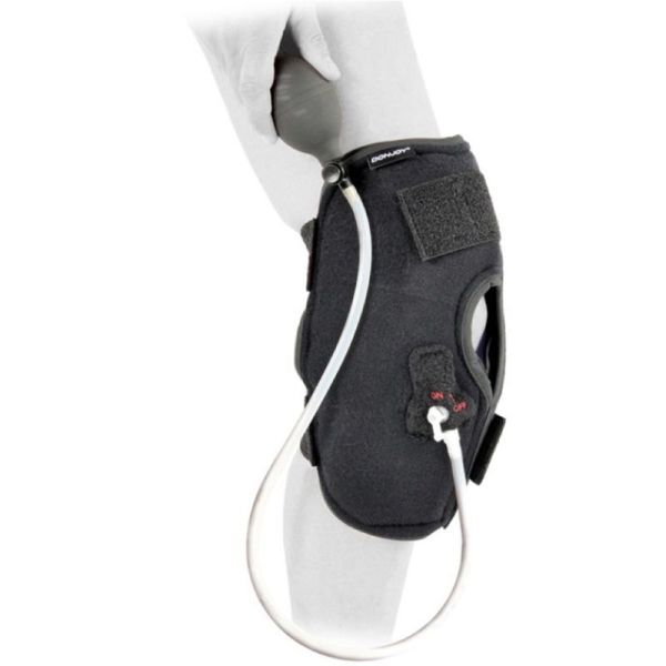 DONJOY SUPPORT EVEREST ICE II - Genouillère Articulée avec Cryothérapie et Compression